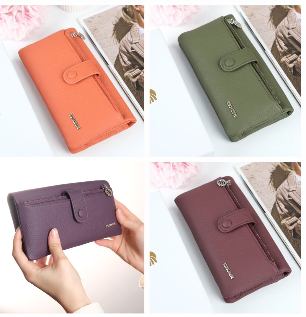 Esguare Fermuarlı Clutch